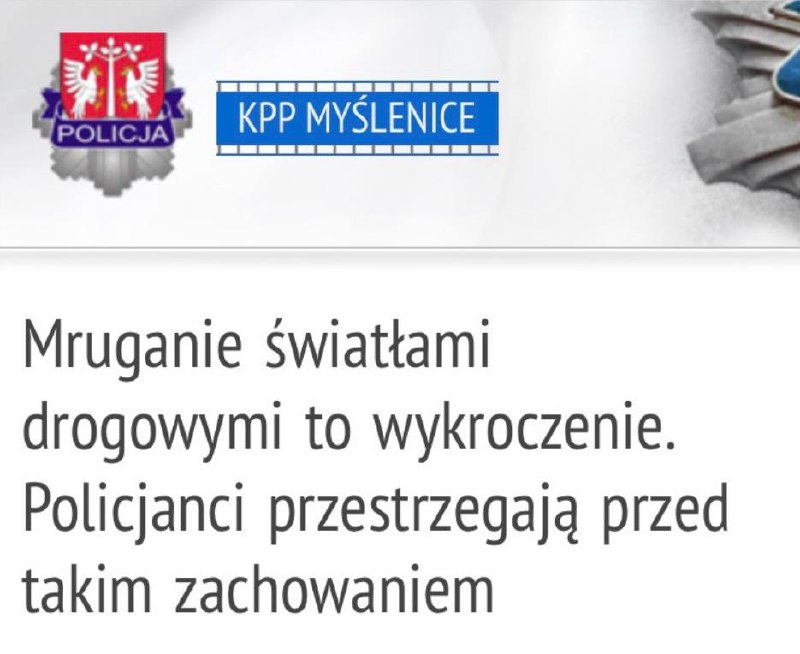 V Polsku začali pokutovat řidiče, kteří blikáním světel upozorňují na přítomnost dopravn...