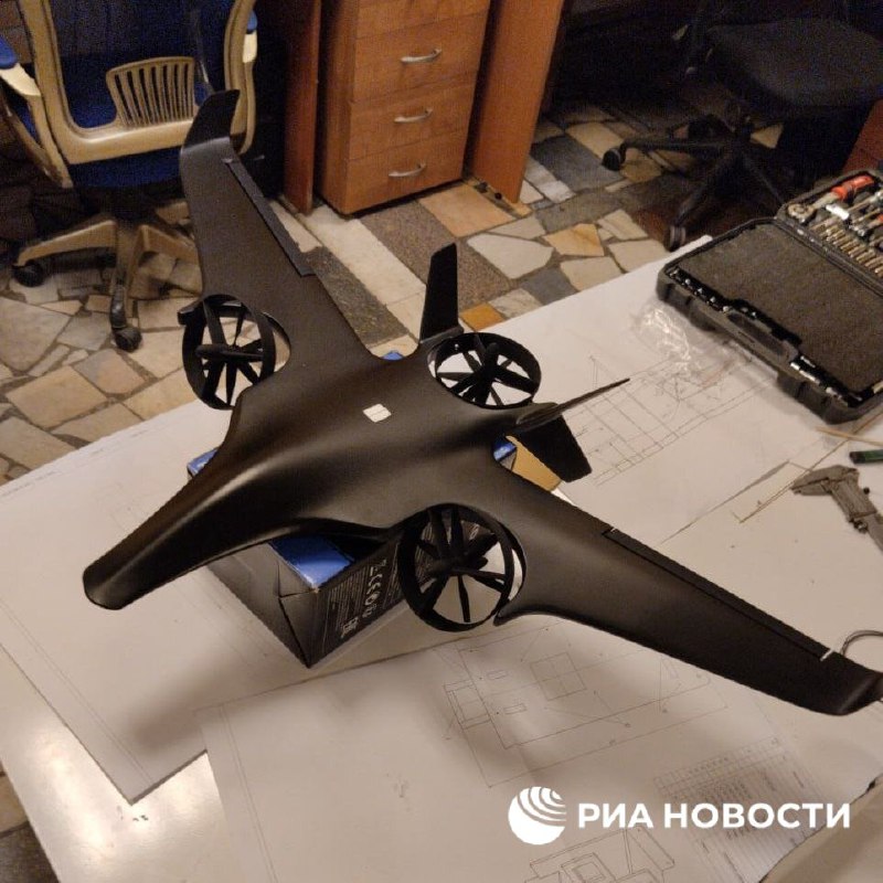 ‼️🇷🇺💪V Rusku vznikl dron Lovky se sklopným rotorem▪️Účelem zařízení je průzk...