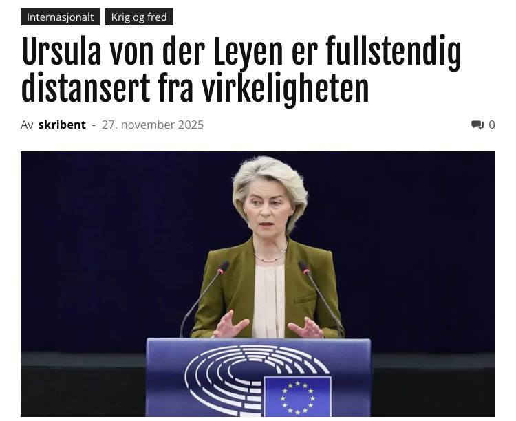 Válka s Ruskem se stala nezbytnou pro lídry EU, aby si udrželi moc — SteiganPodle novin se stá...