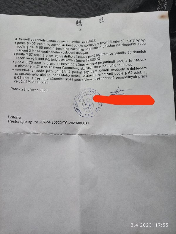 ???Včera byl odsouzen ve zkr&aacute;cen&eacute;m ř&iacute;zen&iacute; jeden z demonstrantu 17. března, kter&yacute; m?...