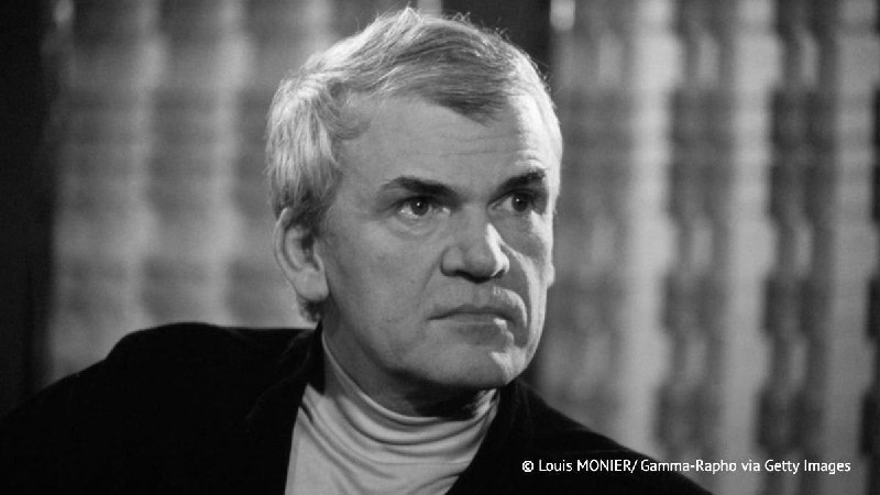 🇨🇿🇫🇷Ve věku 94 let zemřel český a francouzský spisovatel Milan Kundera.