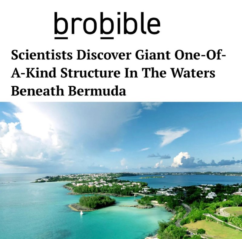 „Vědci objevili obří unikátní strukturu ve vodách pod Bermudami“: U Bermud bylo nalezeno n...