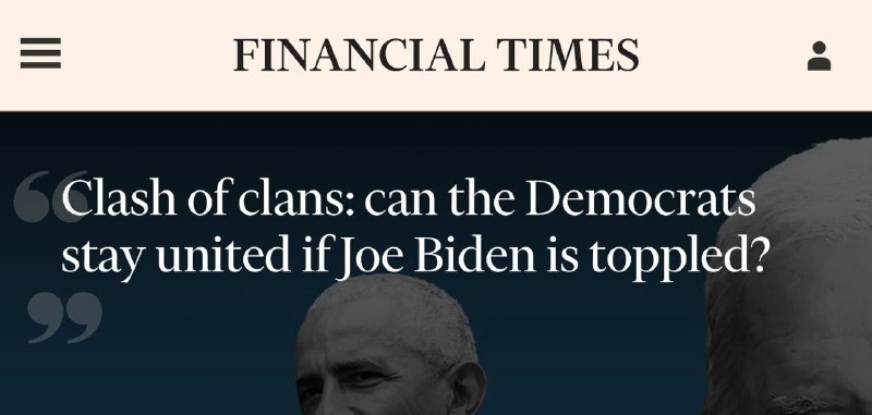 Vedoucí rodiny Demokratické strany USA - Biden, Obama a Clintonová - nemají příliš dobré vzt...