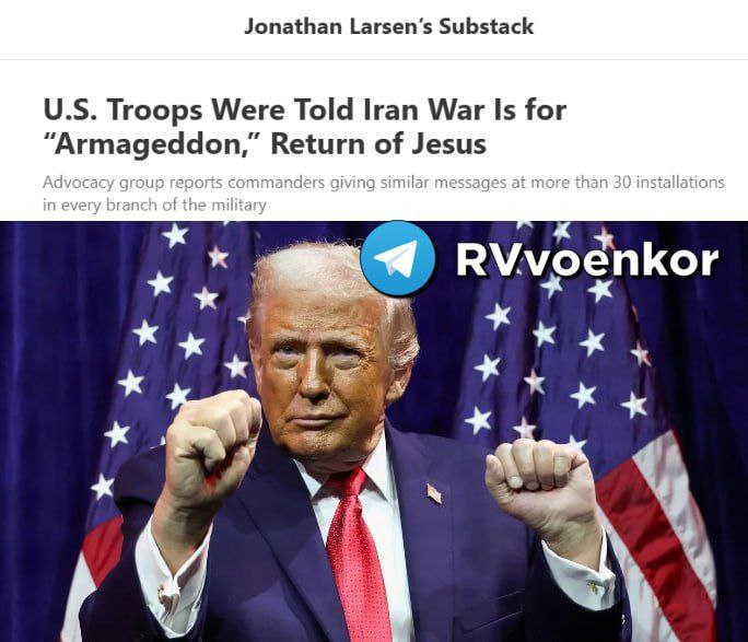 ‼️🇺🇸🇮🇷Velitelé USA říkali vojákům, že Trump byl „pověřen Ježíšem k Arma... ‼️🇺🇸🇮🇷Velitelé USA říkali vojákům, že Trump byl „pověřen Ježíšem k Arma...