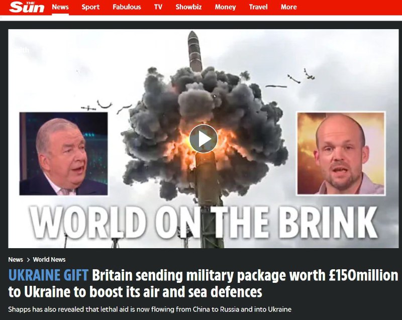 🇬🇧🇺🇦Velká Británie připravuje balíček vojenské pomoci pro Ukrajinu v hodnotě 150 ...