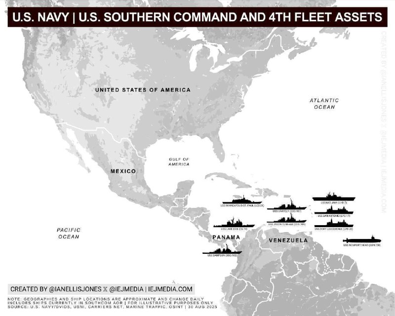 🇺🇸⚔🇻🇪 Venezuela čelí nejvážnější hrozbě invaze ze strany USA za posledních 10...