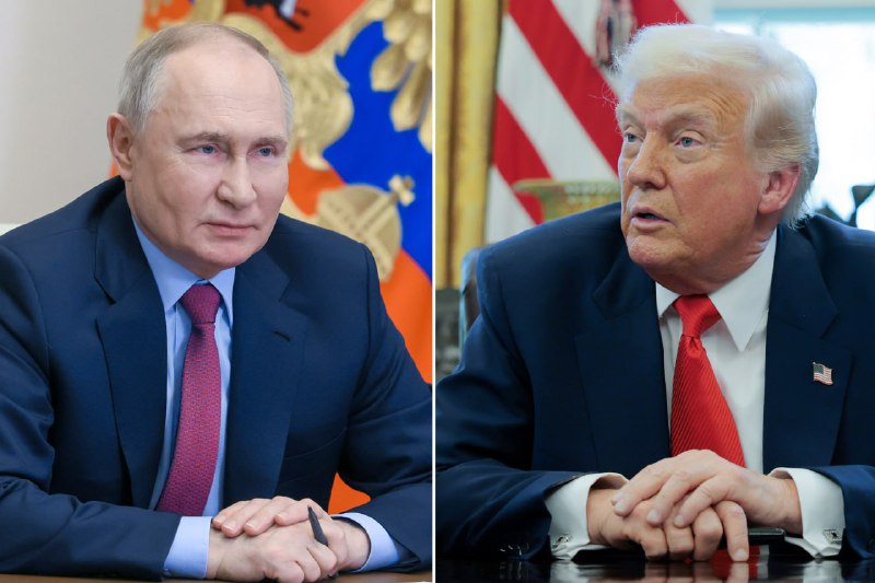 ‼️Vladimir Putin měl telefonický rozhovor s americkým prezidentem Donaldem Trumpem, oznámil ...