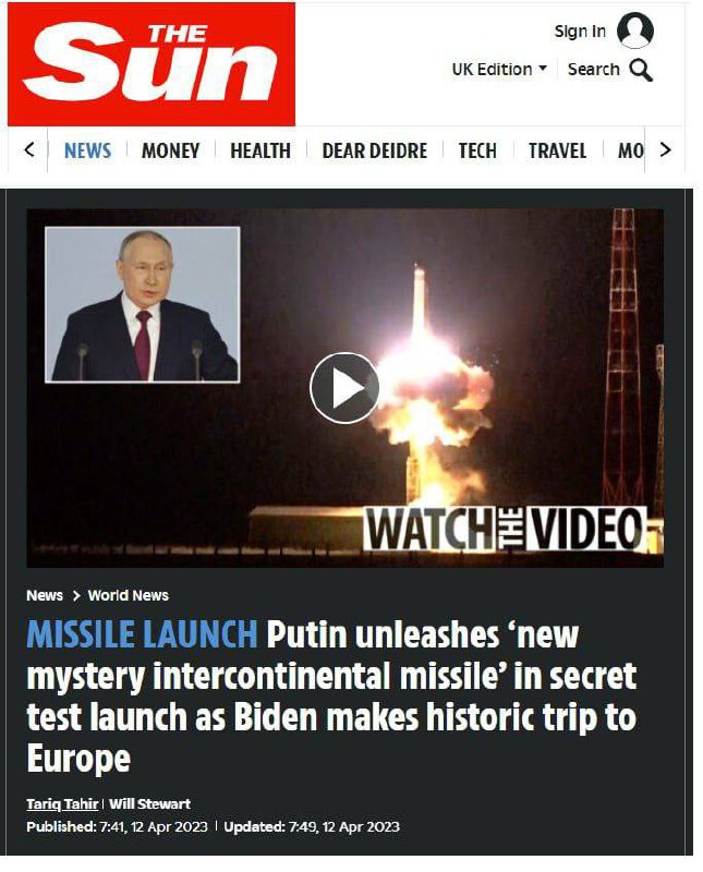 Vladimir Putin odpaluje záhadnou novou jadernou střelu, zatímco Joe Biden podniká historickou ce...