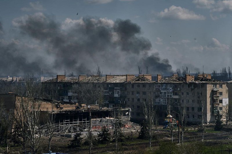 Vojenská jednotka Ozbrojených sil Ukrajiny v Artemovsku přešla pod kontrolu ruských útočných...