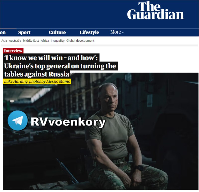 ‼️🇺🇦 Vrchní velitel ozbrojených sil Ukrajiny: Plány Kyjeva na návrat Krymu zůstávaj?...