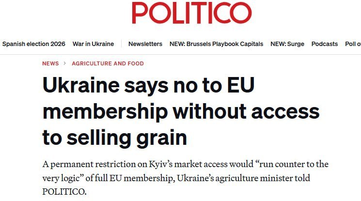🇺🇦 Vstup Ukrajiny do EU ještě ani není plánován, a přesto Kyjev už začal "prosazo...