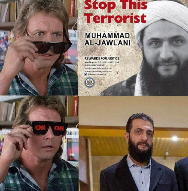 🤔 Vůdce teroristické lůzy v Sýrii, al-Julani (aka Ahmed al-Sharaa), poskytuje rozhovory, aby ...