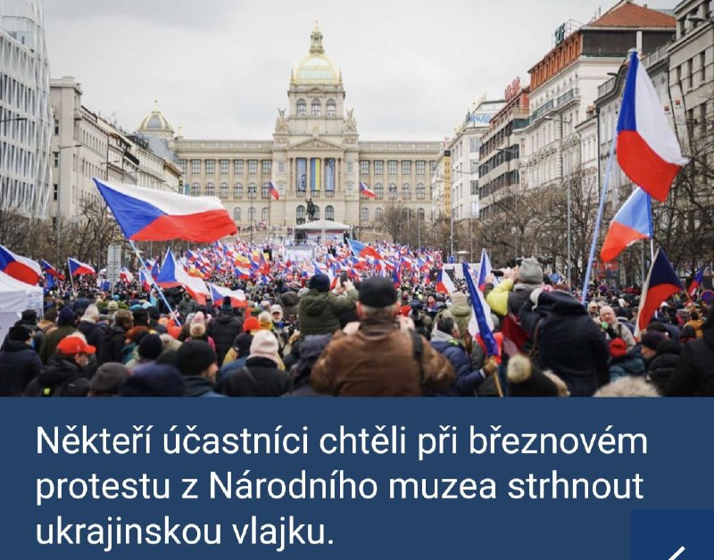 🇨🇿Vyzýval ke stržení vlajky Ukrajiny z Národního muzea. Soud mu potvrdil čtyřměsíčn?...