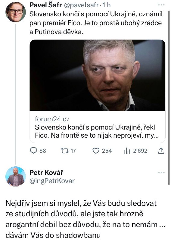 Z cylku arogantní kreténi na X