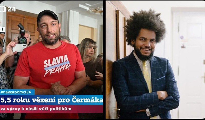 🇨🇿Zamysli se! Něco je tady špatně!Čermák za výzvy k násilí vůči politikům d...