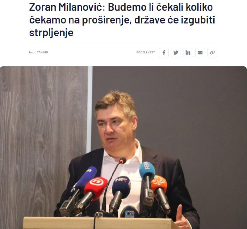 ‼️🇭🇷🇺🇦„Západ dostal Ukrajinu do katastrofální situace“: Chorvatsko nedovolí ...