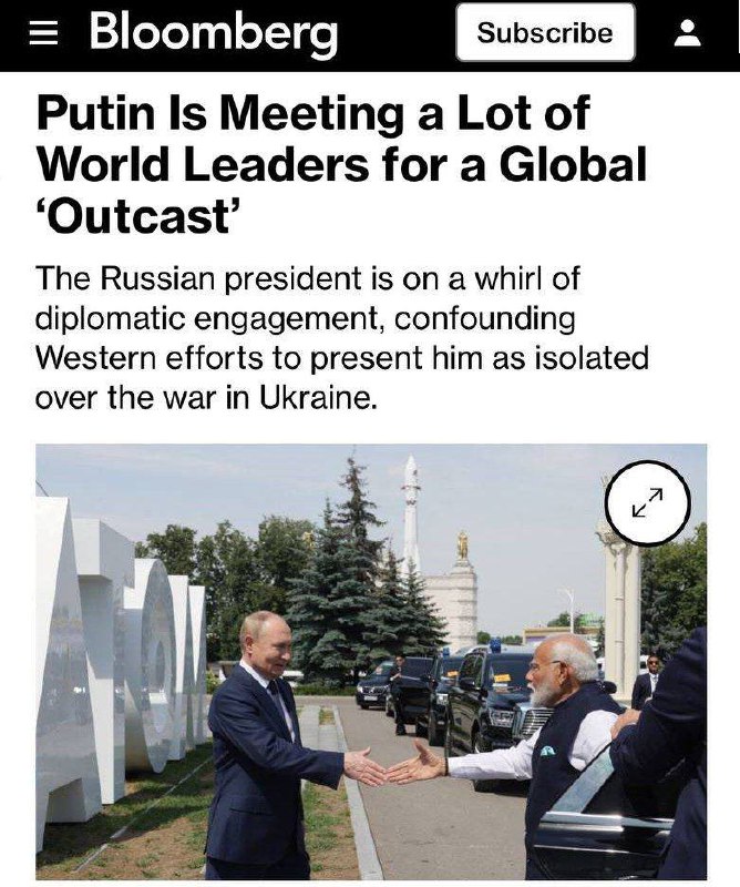Západní tisk je rozhořčen: Putin pořádá příliš mnoho schůzek se světovými vůdci „pro...