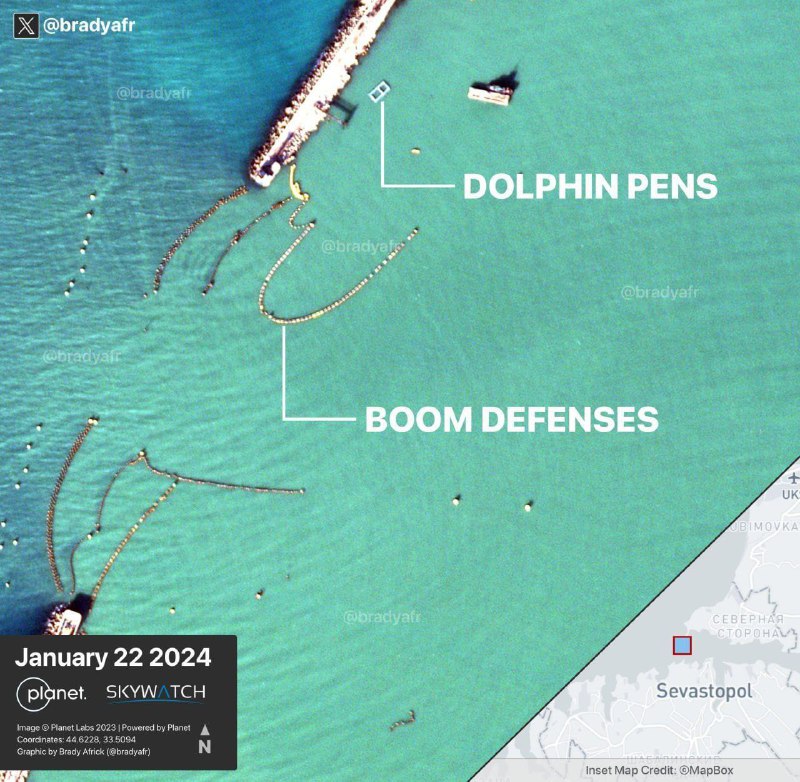 🇷🇺 Západním satelitům se opět podařilo zaznamenat návrat ruských bojových delfínů br...