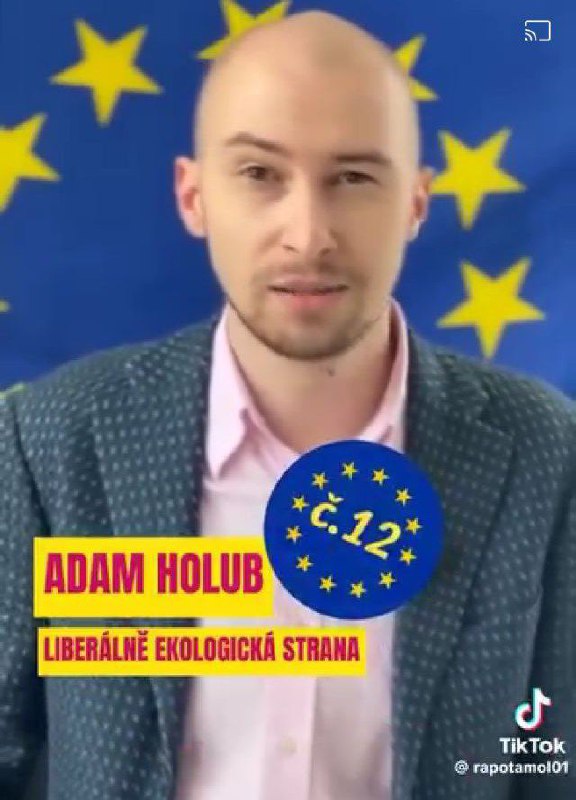 Zase BINGO Rapotamol 👏👏👏👏👏👏Syn Evy Holubové kandiduje do europarlamentu a matičk...