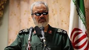 Zástupce velitele IRGC Ali Fadavi: Geograficky je Izrael velikostí jedné z nejmenších íránsk?...