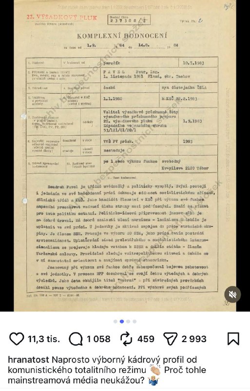 Zatímco naši jednodušší spoluobčané demonstrují na podporu komunistického agenta Pávka ... Zatímco naši jednodušší spoluobčané demonstrují na podporu komunistického agenta Pávka ...