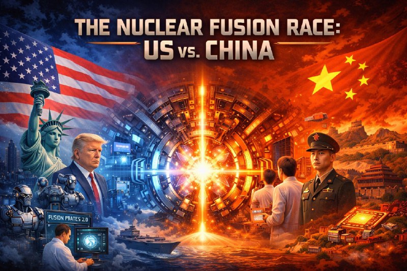 ⚛️🇺🇸🇨🇳 Závod v jaderné fúzi: USA vs Čína – sázky nemohou být vyšší Před... ⚛️🇺🇸🇨🇳 Závod v jaderné fúzi: USA vs Čína – sázky nemohou být vyšší Před...