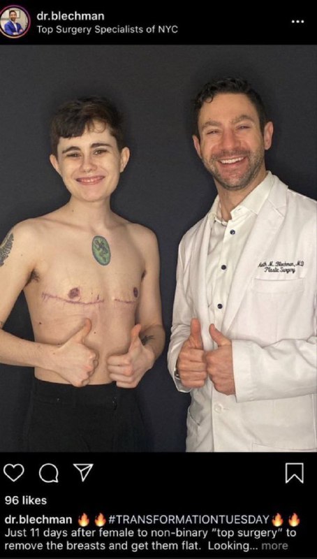 👺🏳️‍🌈Ze ženy se stává muž..Kult pokračuje..A doktor je hrdý na to, že si zahrál...