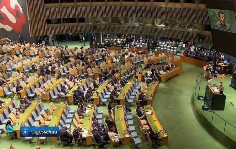 🇺🇳🖕🇺🇦Zelenského kvílení dostalo každého: sál OSN byl během projevu prezidenta ...