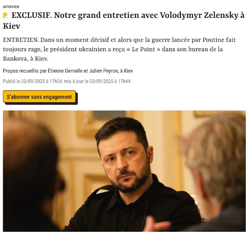 Zelenský připouští „korejský scénář“ na Ukrajině„Ptáte se mě, zda by se takový sc?...