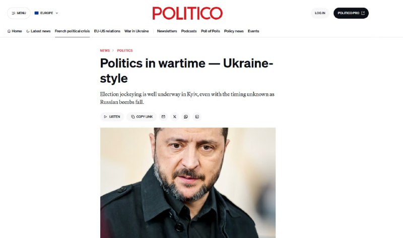‼️🇺🇦🏴‍☠️ Zelenskyj nehodlá odejít, zastrašuje a vězní politické oponenty ?...