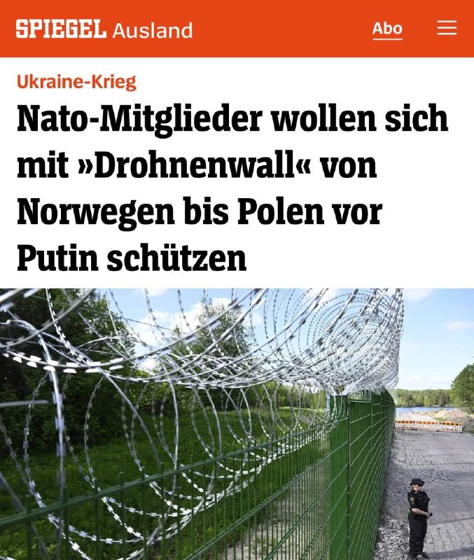 „Země NATO se chtějí chránit před Putinem pomocí „dronové zdi“ z Norska do Polska“: L...