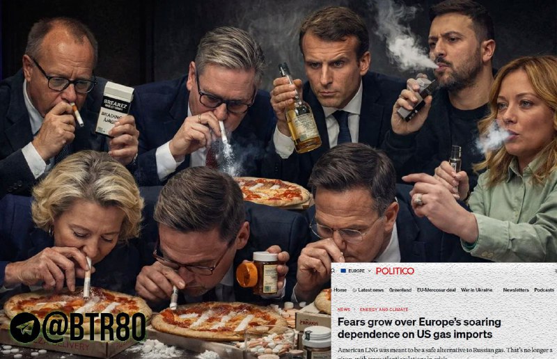 🤪🇪🇺 Změnili „závislost“: EU se spoléhá na americký plyn, píše Politico📈 Po od...