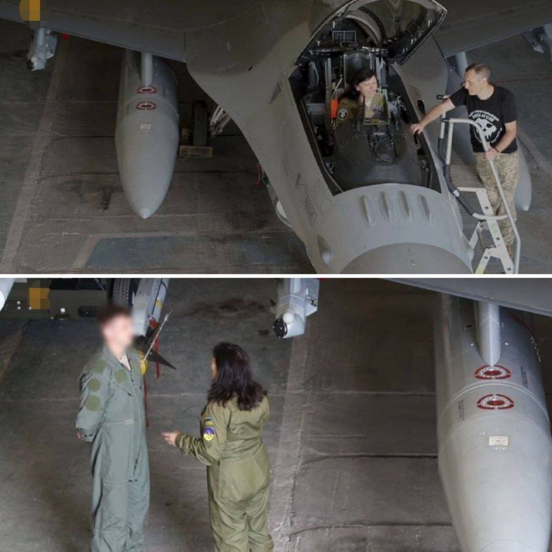 Zpráva ukrajinských médií ukazuje, že jedna ze stíhaček F-16 byla převezena do Kyjeva.Uvád?...