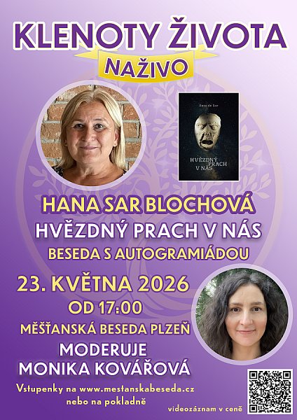 Hana Sar Blochová 23. května v Plzni