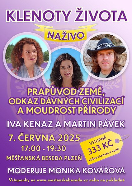 Klenoty života NAŽIVO už tuto sobotu 7. 6. v Plzni