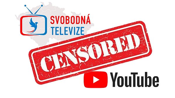 Polocenzura Svobodné televize  na Youtube