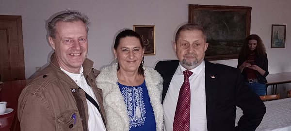 Setkání s JUDr. Štefanem Harabinem, kandidátem na prezidenta Slovenské republiky \ Ostrava \ 28. února 2024