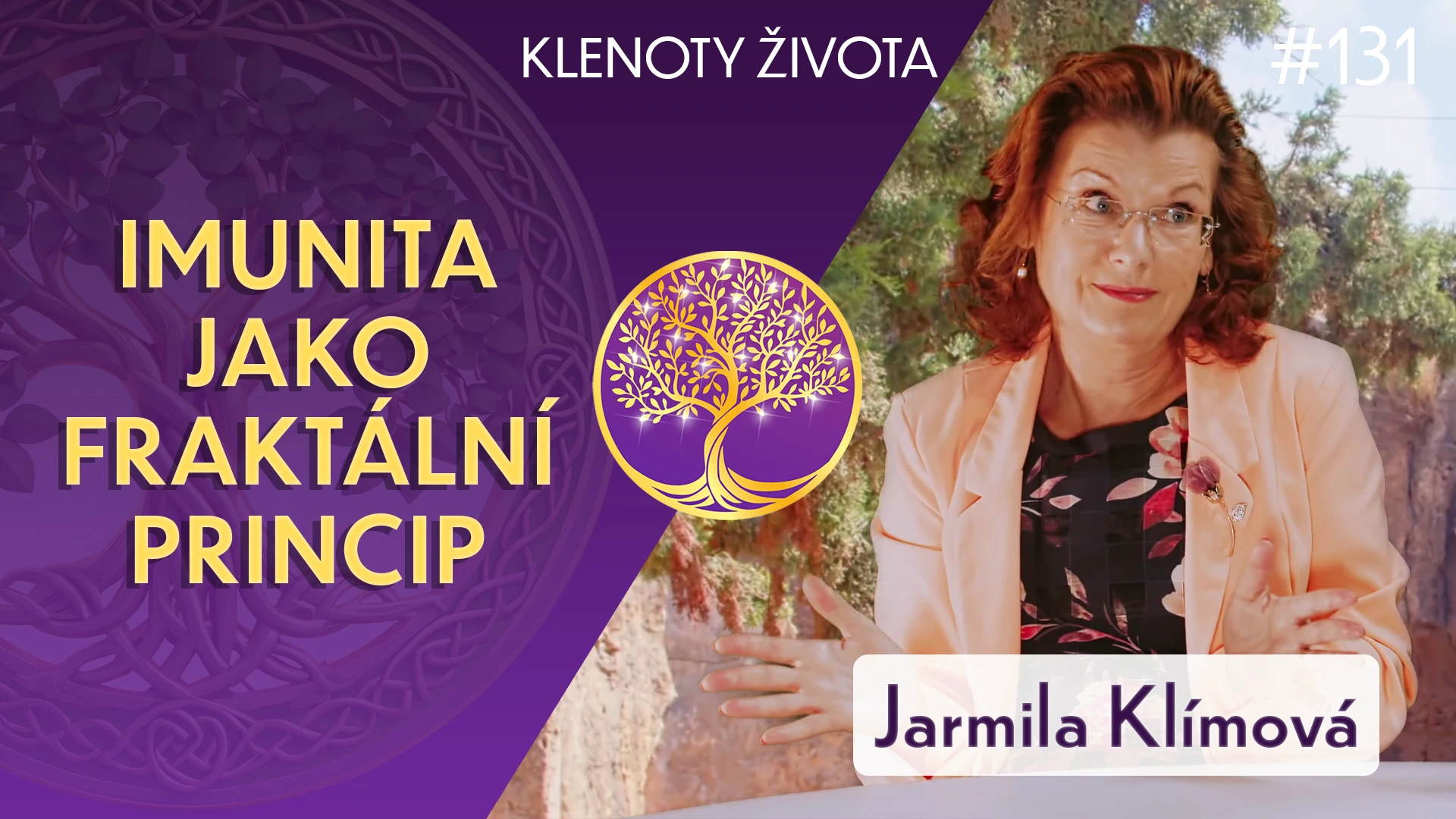 #131 Jarmila Klímová: Psychosomatické principy v praxi | Klenoty života