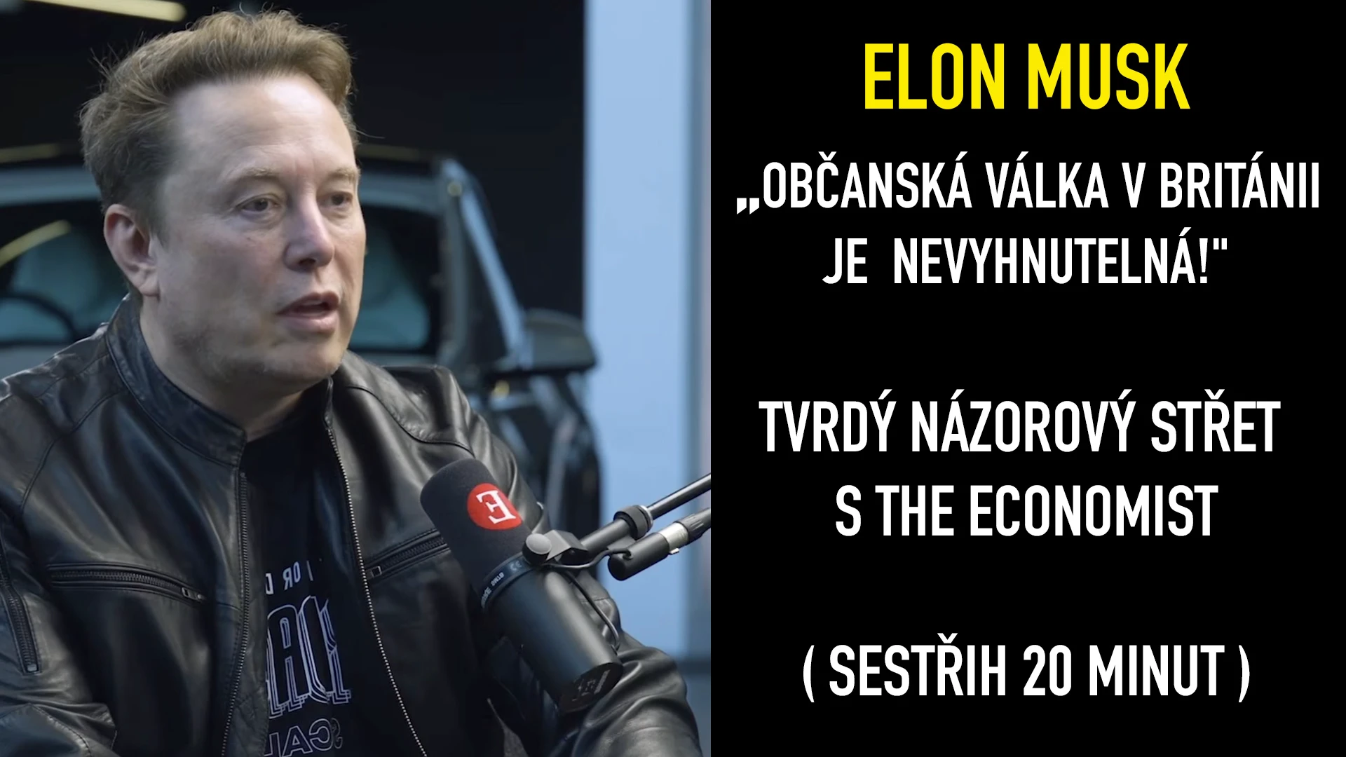 Musk vs. The Economist: "Žijete v bublině" – ostrá hádka o Evropu, AfD a hranice