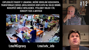 012 Debata na MG zprávách - explodující pagery v Libanonu, válka dronů, výsledky voleb v ČR