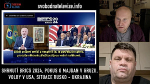 016 Debata na MG zprávách - Shrnutí summitu BRICS 2024, pokus o Majdan v Gruzii, volby v USA