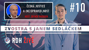 #10  Zvostra s Janem Sedláčkem ŽIVĚ - host Zbyněk Prousek - Česká justice a (ne)spravedlnost