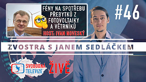 #46 Zvostra s Janem Sedláčkem, host Ivan Noveský – Mařiče energie a nesmyslnost OZE