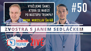 #50 Zvostra s Janem Sedláčkem, host Miroslav Šafář – Blýská se na lepší časy?