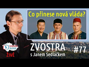 #77 Zvostra s Janem Sedláčkem – Co přinese nová vláda?