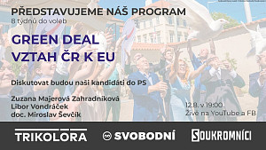 8 Týdnů do voleb - ČR vs EU a Green Deal