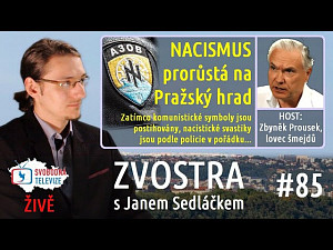 #85 Zvostra s Janem Sedláčkem, host Zbyněk Prousek – Nacismus prorůstá na Pražský hrad