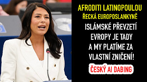 Afroditi Latinopoulou řekla tvrdou pravdu  - Probíhá islámská invaze do Evropy s požehnáním levice