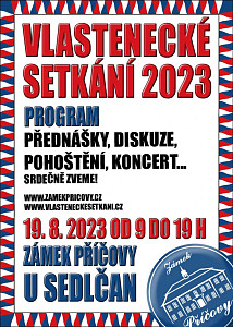 Alice Tomková, Stanislav Novotný, Michal Semín: Blíží se vlastenecké setkání na zámku Příčovy 2023