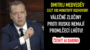 CELÝ ROZHOVOR 103 MINUT ČESKY - Dmitrij Medveděv | Trump, vztahy s EU, migrace, umělá inteligence